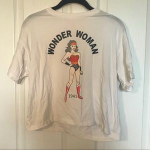 Wonder Woman Crop Top Tee